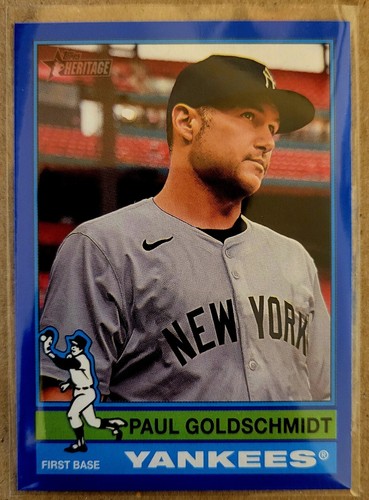2025 Topps Heritage BLUE BORDER SP's/ #'s 1-500 YOU PICK! Buy 1/ Get 1 FREE! - Picture 28 of 35