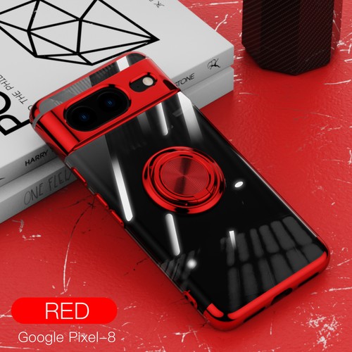 For Google Pixel 10 Pro 9XL 8A Phone Cover Glitter Magnetic Shockproof Ring Case - 第 3/14 張圖片