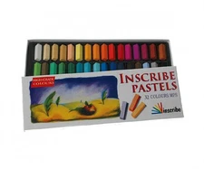 Inscribe Artists Pastels - 32 Colours - Half Stick Size