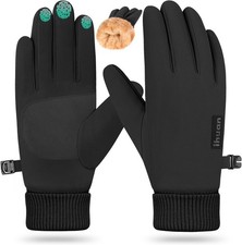 Winter Waterproof Gloves Cold Weather - Snow Ski Windproof for Men Women, Warm