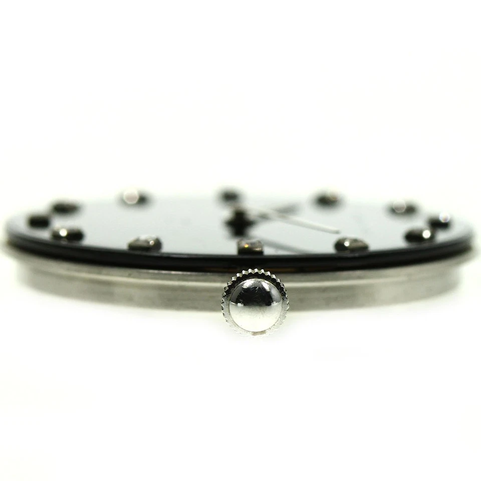 AUDEMARS PIGUET Men's Black Dial Quartz 12P Diamond Cal.2612 Watch, Used - Image 3 of 3