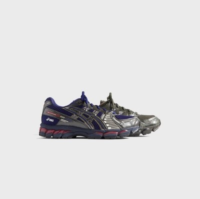 スニーカー GEL-KAYANO 12.1 Captain America vs Guile Kith ASICS GEL-KAYANO 12.1 Captain America vs. Guile Double Box
