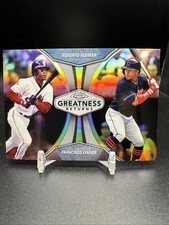2019 Topps Chrome Greatness Returns #GRE-5 Roberto Alomar Francisco Lindor