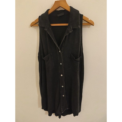 M.frederic Black Top Sleeveless Women s Large