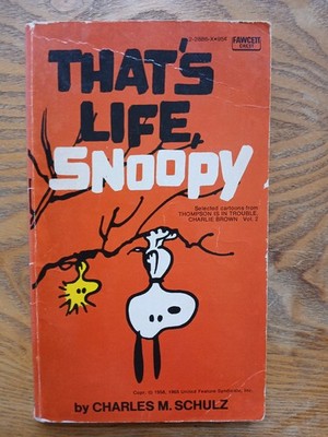 CHARLES M. SCHULZ - That`s life, Snoopy USA 1973 English Gut
