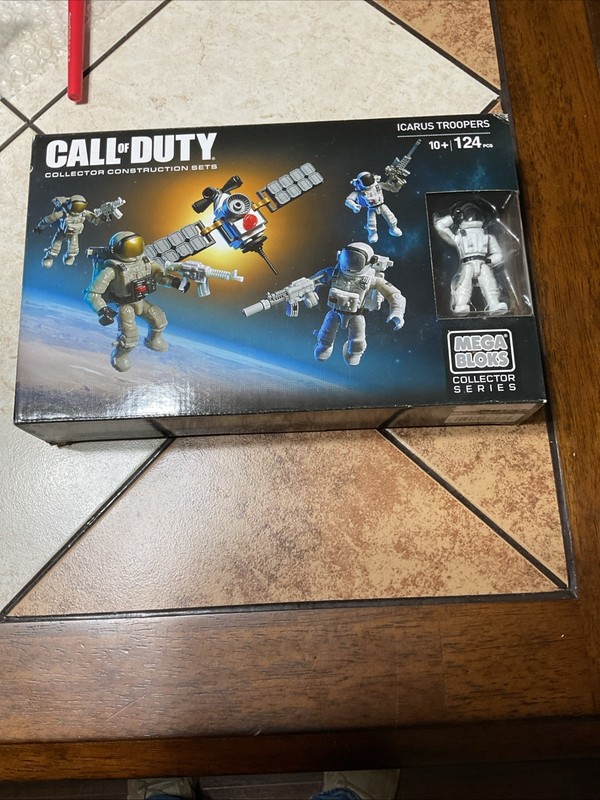 Mega Bloks Call of Duty Icarus Troopers CNK27 Collector Series Space Set NIB