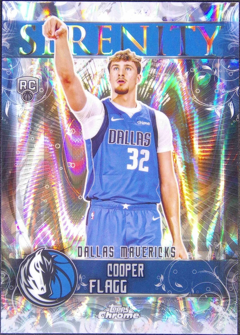 2025-26 Topps Chrome - Serenity Cooper Flagg #SY-11 RayWave