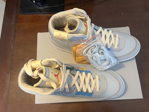 Nike Air Jordan 2 Retro Union Gris Niebla | UK 12 US 13 EU 47 | NUEVO - Imagen 9 de 10