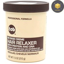 7.5oz No Base Hair Relaxer Cream - Professional Silkening for Aging Hair