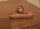 Unsearched 1909-1958 Wheat Penny Roll -AU on end