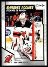 2020-21 Upper Deck 2020-21 O-Pee-Chee Update Gilles Senn Rookie New Jersey