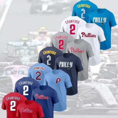  NEW -Justin Crawford #2 Philadelphia Baseball Team Name & Number Gift For Fans