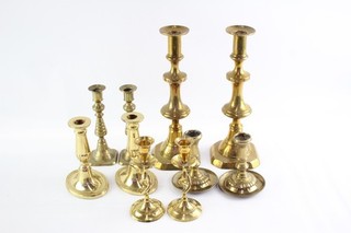 Vintage Brass Candlesticks Pairs 4110g