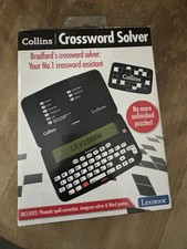 Lexibook Collins Crossword Solver Black CR753EN Bradfords Electronic