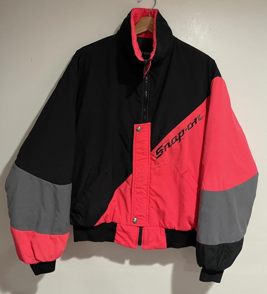 1990’s Vintage Snap-On Windbreaker Jacket Size M Tools Cozy - Image 3 of 4