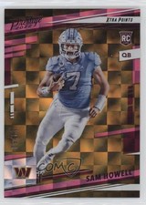 2022 Panini Prestige Rookies Xtra Points Premium Pink 13/50 Sam Howell #305 0nr3