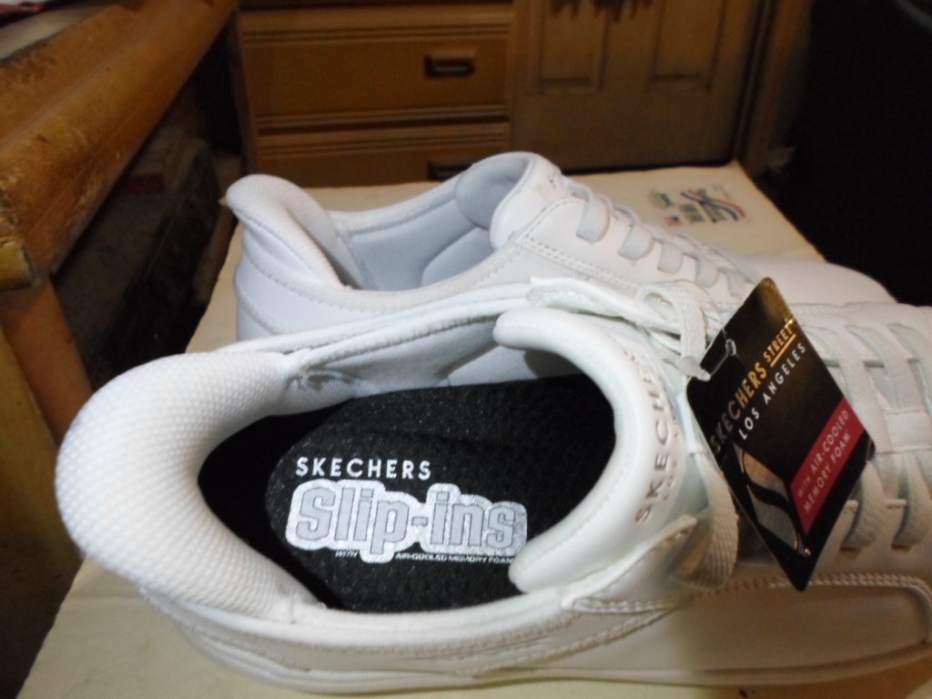 SAOLA Scarpe Skechers Court Break Double Ventilated 183177 Uomo 9 5 Running Bianco Sneaker