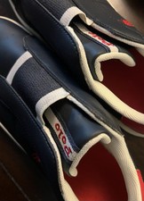 Kids POLO RALPH LAUREN Herritage Court II Shoes Sneakers Blue Low Top - Size 6