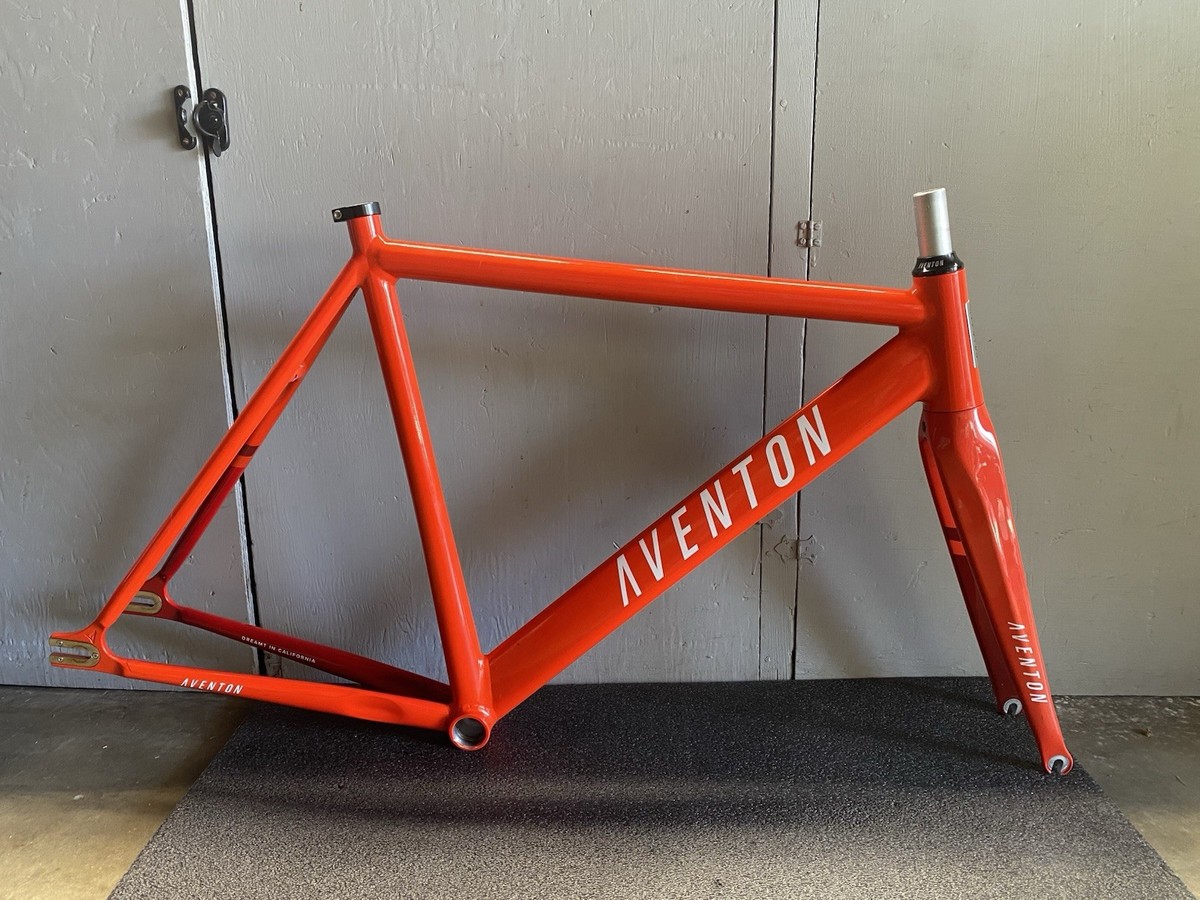 AVENTON CORDOBA ピストバイク フレーム Aventon Cordoba Frameset 55cm Molten Orange | eBay