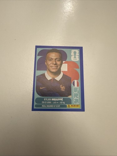 Kylian Mbappe 2026 Panini FIFA World Cup Sticker France FRA20 Blue