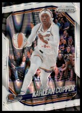 2025 Panini Prizm WNBA #62 Kahleah Copper White Seismic Prizms