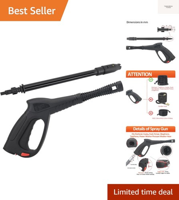 #ad High Pressure Water Spray Gun Wand Nozzle Replacement Pressure Washer Gun Co... $41.79