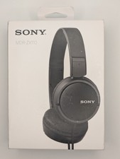New SONY MDR-ZX110 STEREO HEADPHONES QUICK FOLDING STYLE TANGLE-FREE CABLE