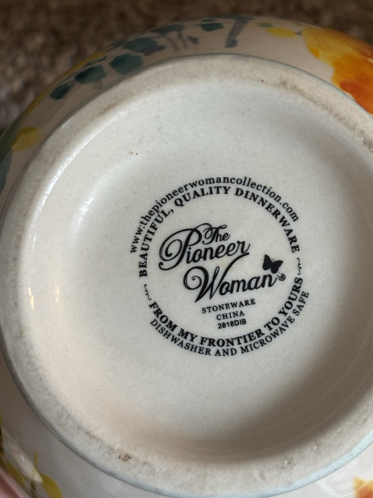 Pioneer Woman Collection Willow Soup Bowl/Mug