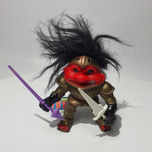 Vtg Battle Trolls SIR TROLLAHAD FIGURE 100% COMPLETE original 1992 Hasbro - Picture 9 of 9