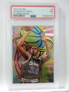 1994 Fleer Ultra Scoring Kings Lot of 6 Cards Shaquille O'Neal PSA 7