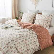 Floral Duvet Cover Twin 100 Cotton Comforter Cover Wildflower Duvet Cover Sets
