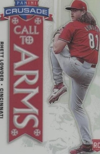 2025 Topps AA25 RHETT LOWDER All Aces Gold 1/1 Reds RC Rookie MLB 