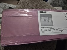 IKEA SKUBB 6-Drawer Organizer Storage Box Set pink