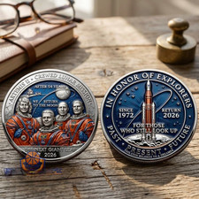 Artemis II Crewed Lunar Mission The Next Giant Leap 2026 Commemorative Coin