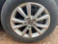 Wheel 18x8 Alloy 10 Spoke Fits 11-13 Touareg 5091626 Wheel 18x8 Alloy 10 Spoke Fits 11-13 Touareg 5091626