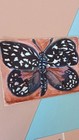 Black Butterfly #3 Original ACEO Mini Art OOAK *Damaged* JessaCreationShop — photo 3