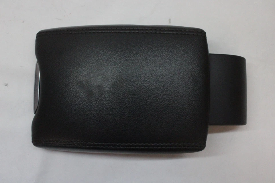 Volvo S60 2017 consola central reposabrazos tapa cuero negro OEM 14 15 16 17 18 Foto 2 de 4