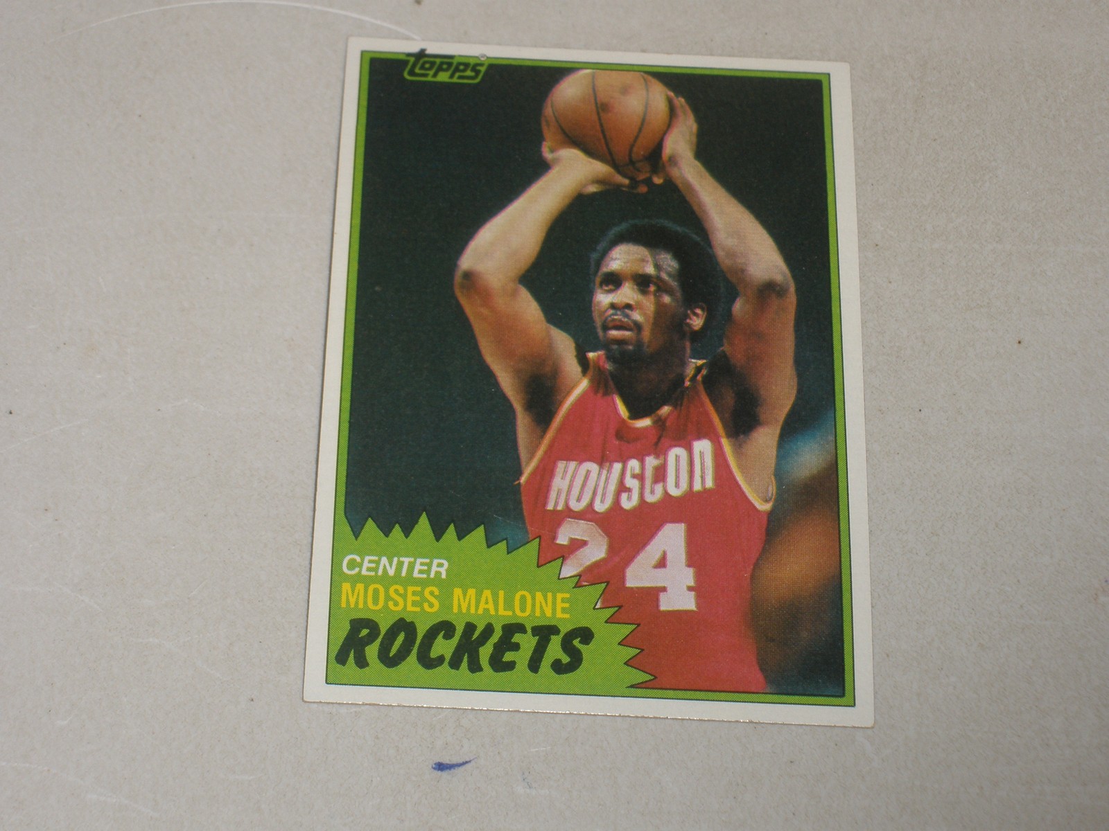1981-82 Topps Basketball #14 Moses Malone