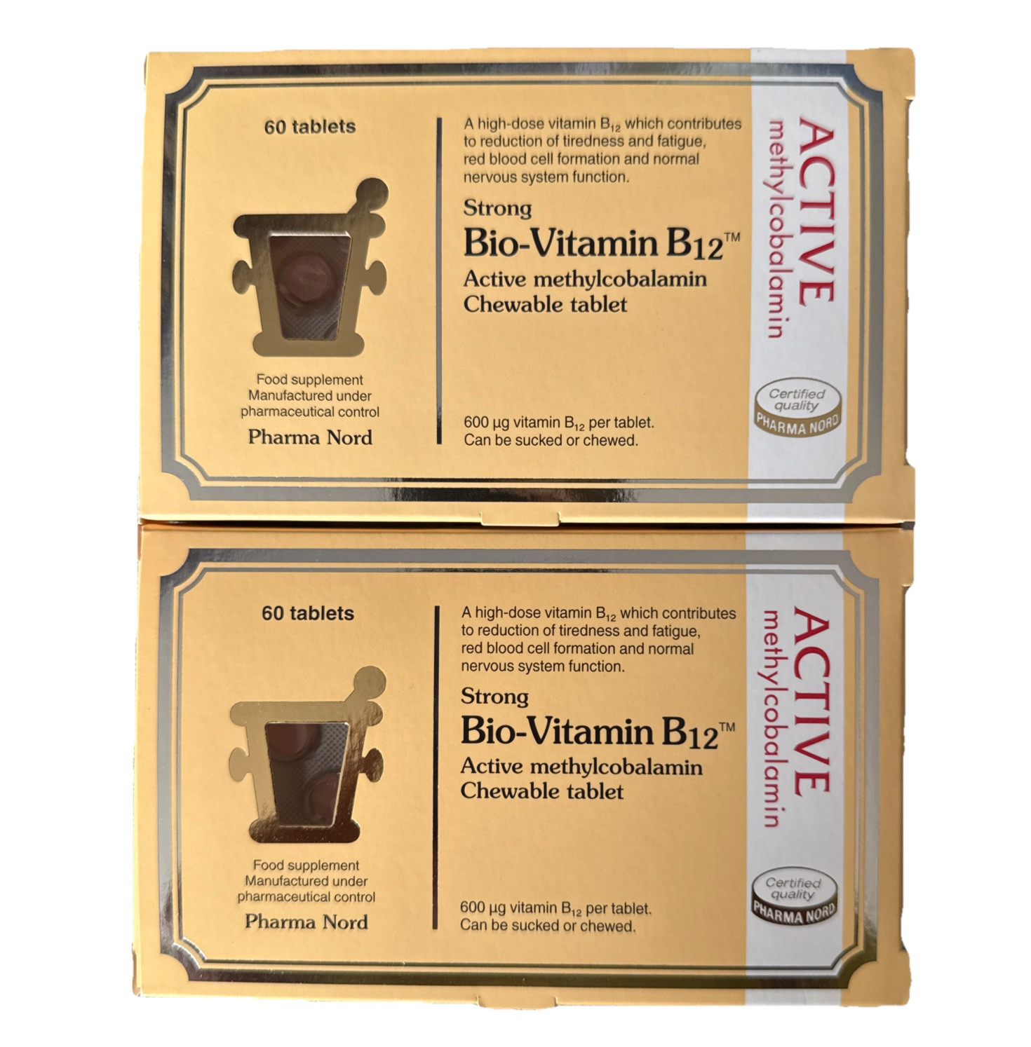 Pharma Nord Bio-Vitamin B12 Chewable Tablets (60)  BBE 05/2028 - Image 5