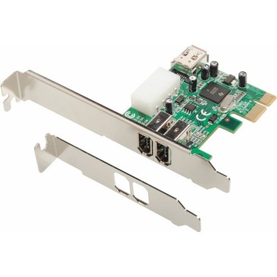 Dawicontrol DC-1394 PCIe, 3x FireWire, bulk, PCIe x1