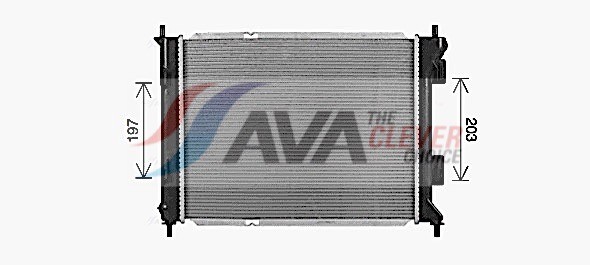 Fits AVA KA2327 WATER COOLER HYUNDAI IX20 (2011) 1.4 CRDI