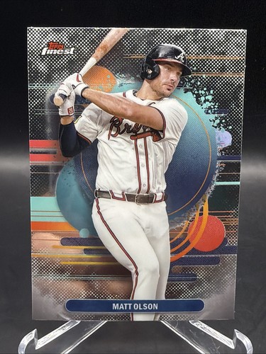 2025 Topps Finest #189 Matt Olson | Baseball Card