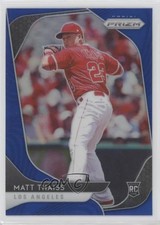 2020 Panini Prizm Blue Prizm Matt Thaiss #68 05n7