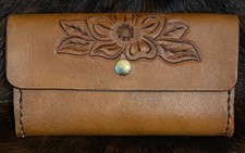BELT BAG PURSE, VEGTAN LEATHER, SMALL, MADE IN USA