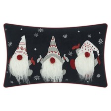 Christmas Santa Pillow Cover Decorative Gnome Throw Pillow Holiday Decoration...