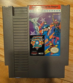 Captain America and The Avengers (Nintendo Entertainment System, 1991) NES READ!