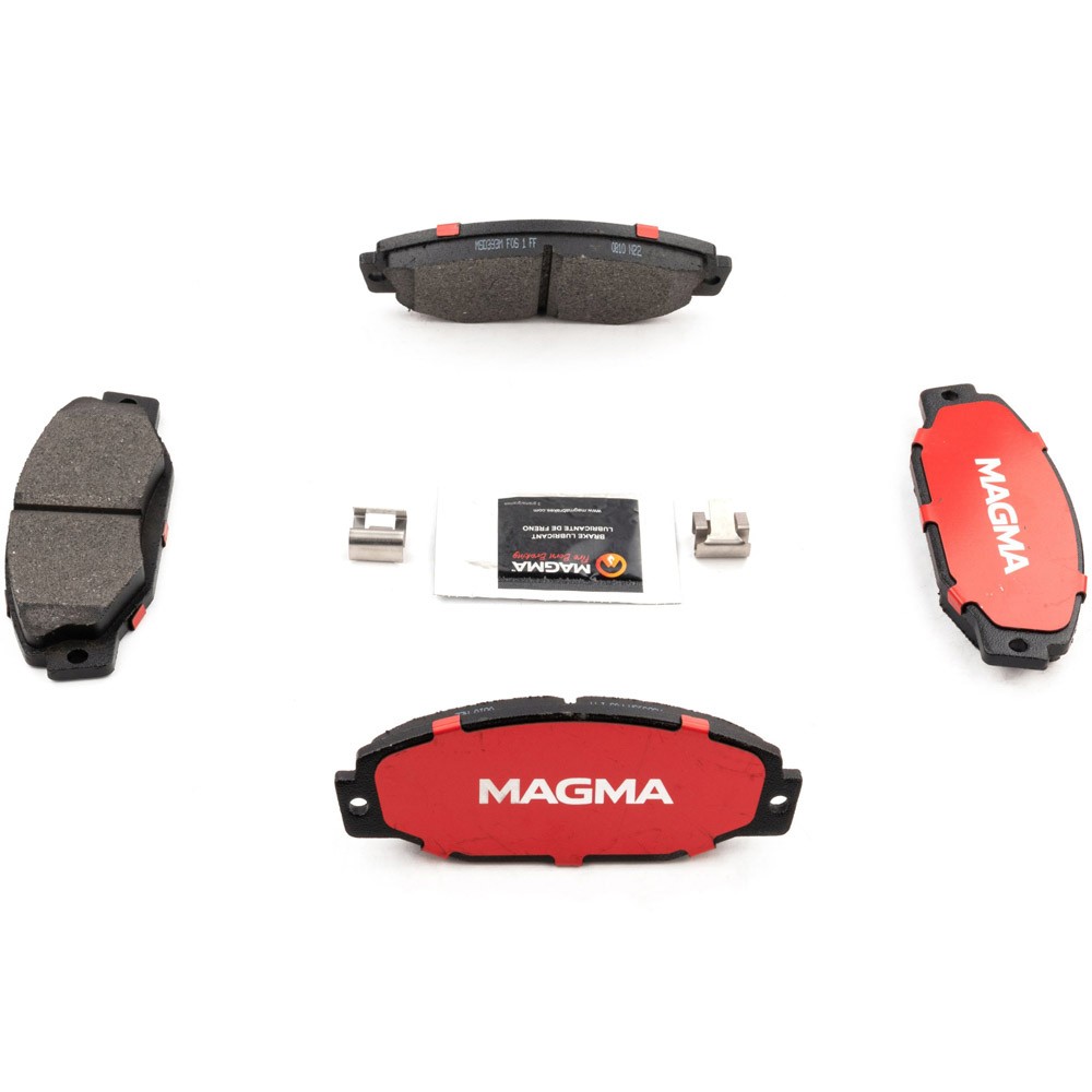 For Eagle Premier Dodge Viper Lotus Esprit 1988-11 Magma Front Brake Pad Set