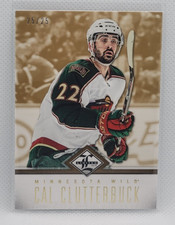2012-13 Limited Cal Clutterbuck Gold #ed 25/25 Wild