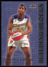 1999 Hoops WNBA Building Blocks #8 Jennifer Gillom