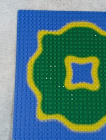 Lego 32x32 Baseplate Island and Center Lagoon Pattern Set 6270 Forbidden Island